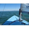Seahorse G624 am segeln auf dem Bodensee vor Romanshorn