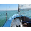 Seahorse G624 am segeln auf dem Bodensee vor Romanshorn